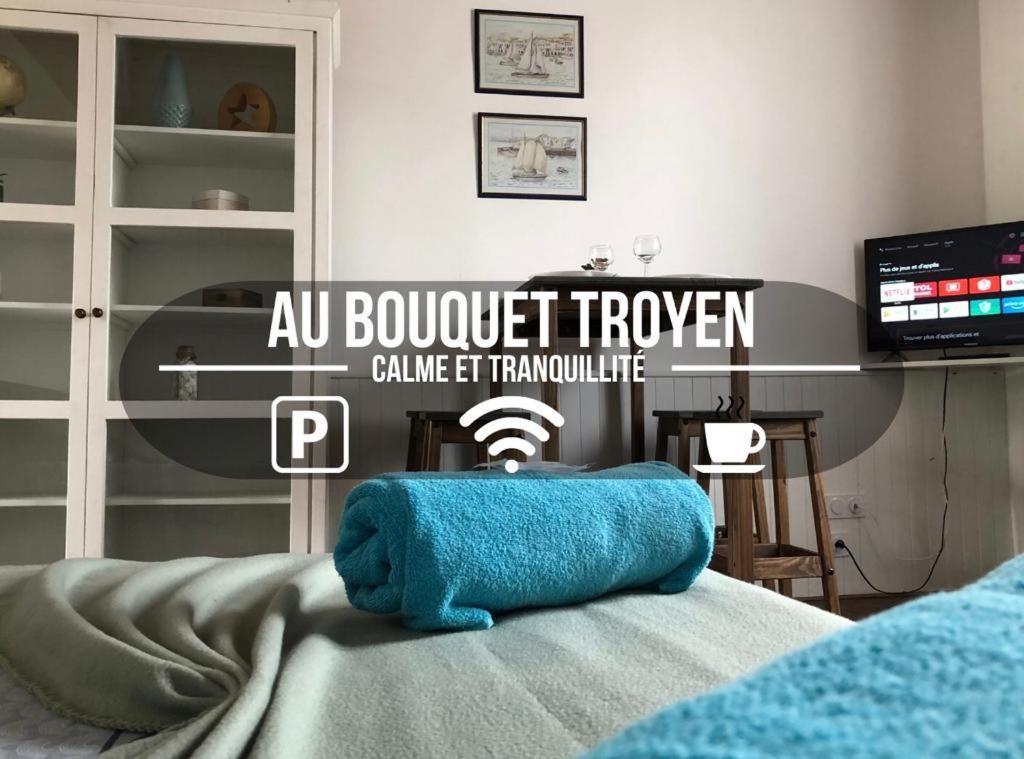 Au Bouquet Troyen - Wifi - Calme Et Tranquillite Διαμέρισμα Τρουά Εξωτερικό φωτογραφία